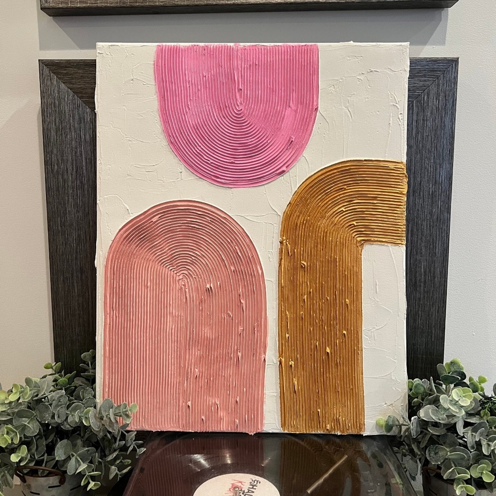 Textured Abstract wall art